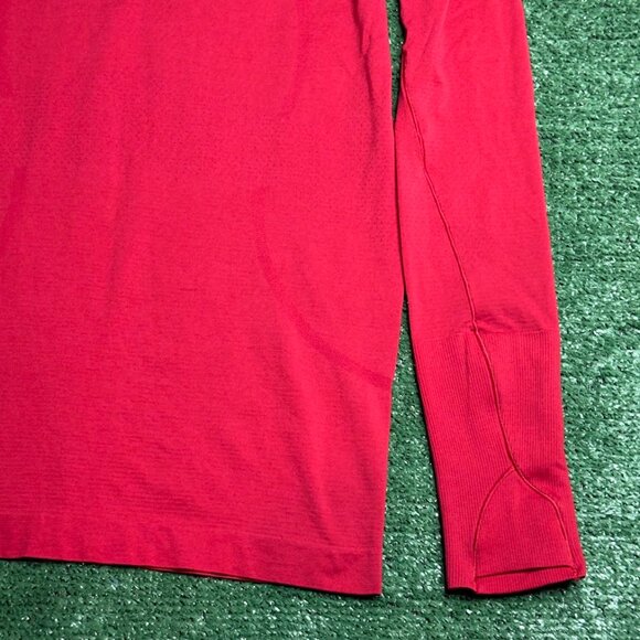 Lululemon Swiftly Tech Long Sleeve Thumbholes 2.0 Running Training Shirt Size 8 - Picture 5 of 12